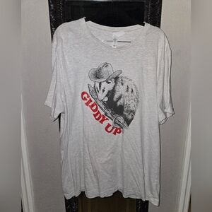 Wicked Clothes Cowboy Opossum Tee